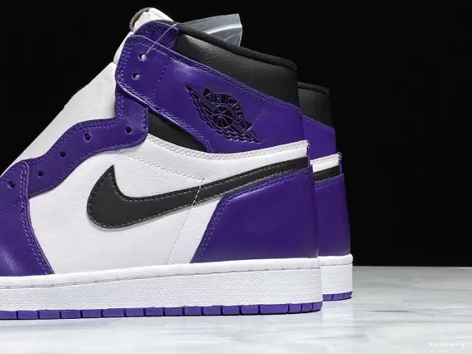 Kicktheory Jordan Air Purple Court 555088-500 OG High 1 0624